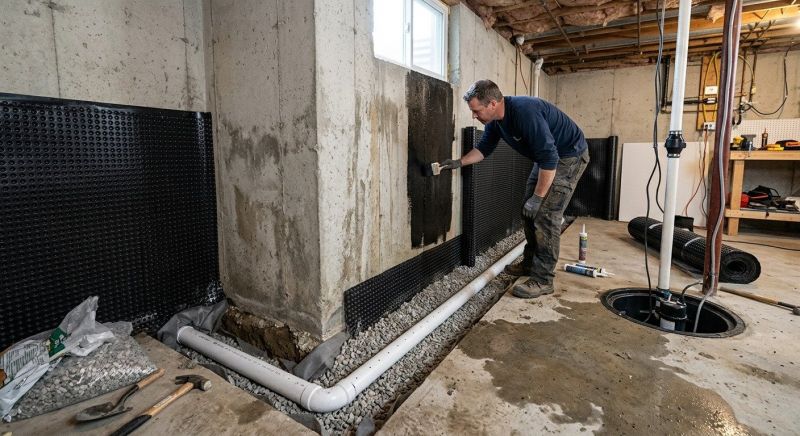 Cellar Waterproofing in Greenville, SC